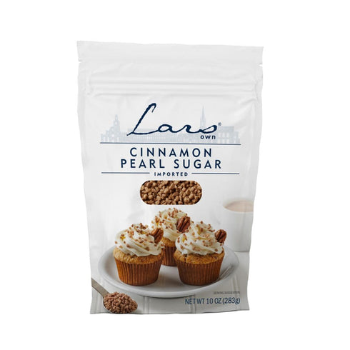 Generic Lars Own Cinnamon Pearl Sugar, 10oz (3 Pouches)