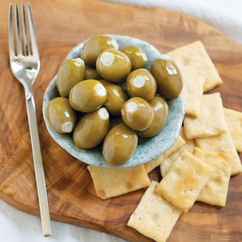 4.6 Oz DIVINA Olive Deli Cup, Stuffed Blue Cheese