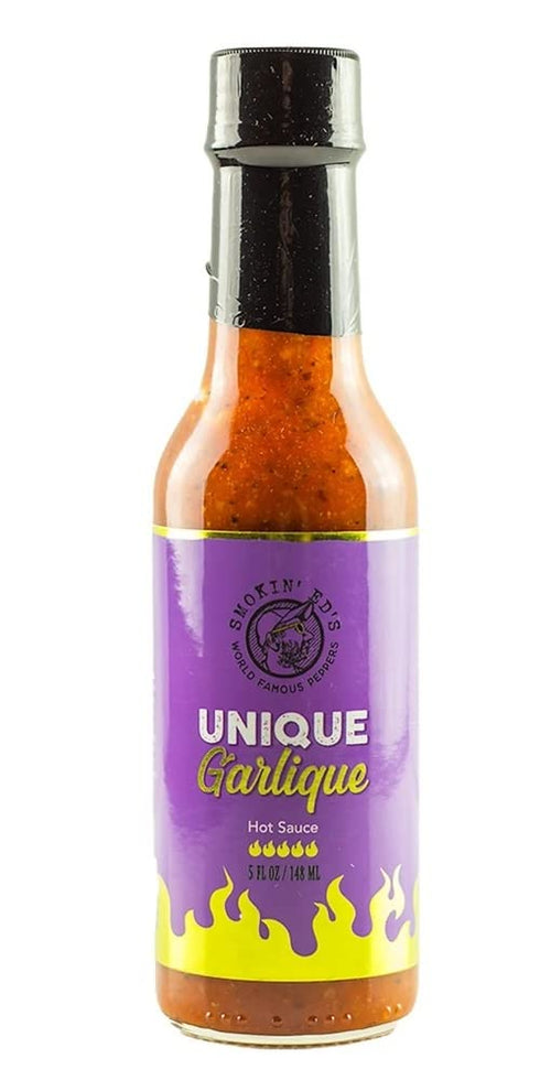 Puckerbutt x Unique Garlique, 5 fl. oz. Hot Sauce (featured in HOT