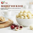 2 NY Spice Shop White Chocolate Covered Cherries - Pound Candy Coated Cherry - Trail Mix White Chocolate Sweet Nut