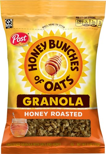 Post 11.0 Oz Honey Bunches Of Oats, Granola Honey Roasted