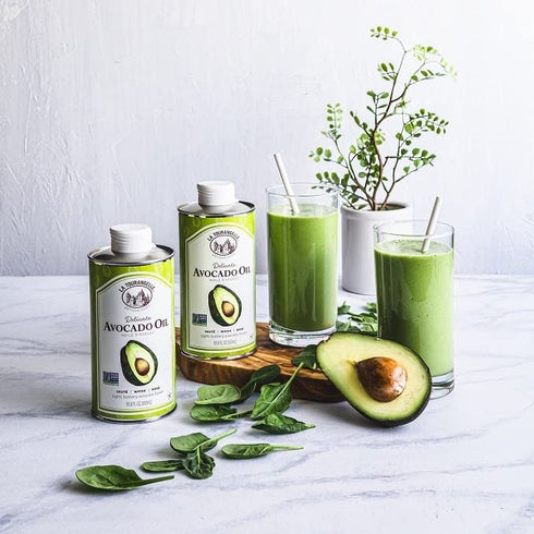 La Tourangelle Avocado Oil - All-Natural Handcrafted from Premium Avocados, Great for Cooking, Butter Substitute, Skin