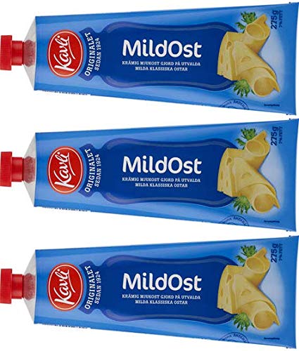 Kavli Mildost - Cheese Spread, 275 g (Pack of 3)