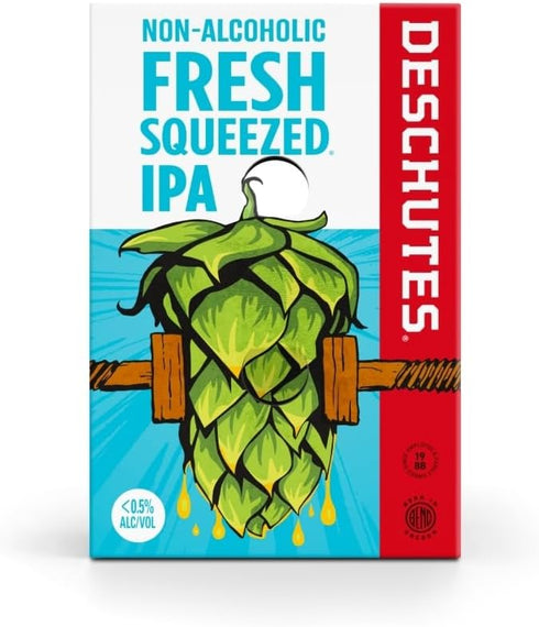 DESCHUTES BREWERY 12 Oz, 6 Pack , Non-Alcoholic IPA Fresh Squeezed, Fl Cans