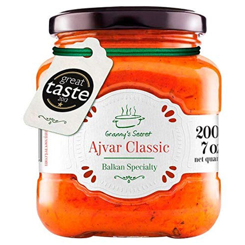 Granny's Secret 200g Ajvar Mild Roasted Red Pepper Spread