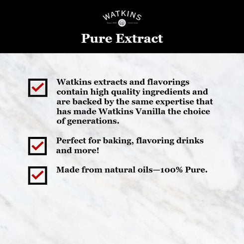 11 oz. 1 Count Watkins Pure Almond Extract, Bottle