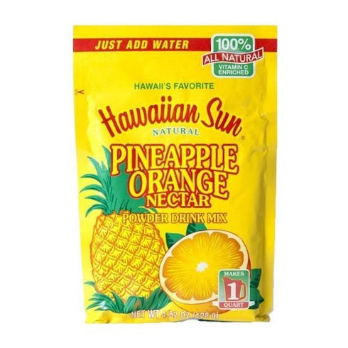 Hawaiian Sun Pineapple Orange Nectar Powder Drink, 4.52-ounce