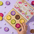 6 Chocolate Card Gift Box, Individually Wrapped Chocolate Flowers, Food Sweets Candy Gift Greeting, Holiday Present