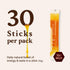 1770 30+ 30 15g, Naturally Australian MGO Manuka Honey Sticks x Organic Honey for Tea, Yogurt, & Travel Snacks