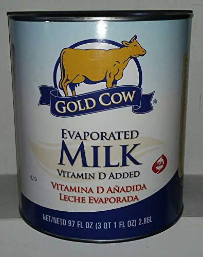 Gold Cow Evaporated Milk Vitamin D added 3 Quart
