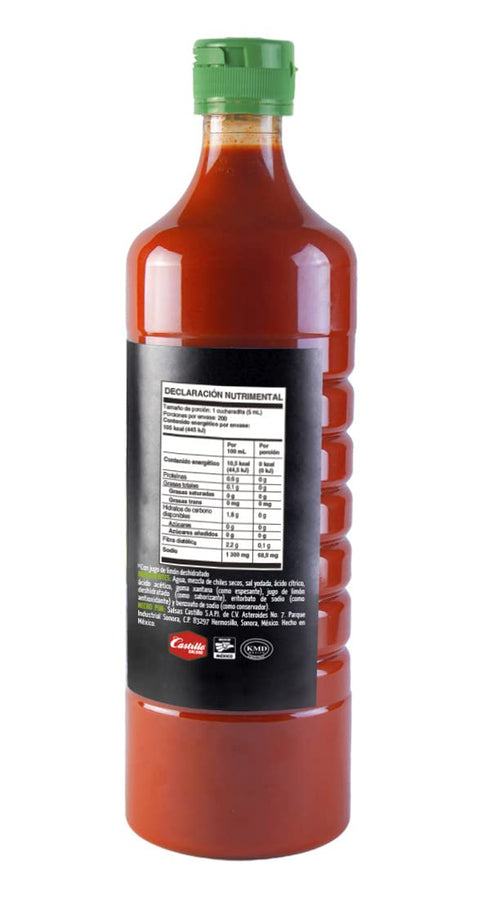 Amor Hot Sauce with Lemon, Medium, Red, 33 oz