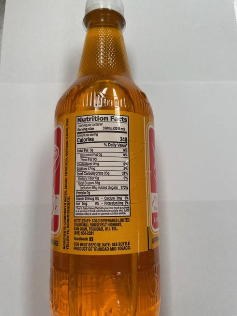 SOLO 20 Oz 6 Pack Banana