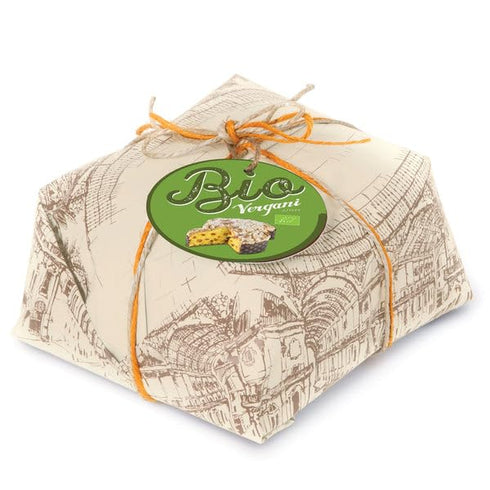 Vergani Organic Colomba, 1.65 Pounds Traditional Italian Holiday Bread Cake with Candied Orange