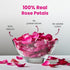 BLUE TEA - Rose Tea - 0.88 Oz (25 Cups) Loose, Rich in Vitamin-C, Caffeine Free Herbal Tea in Pet Jar