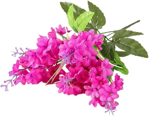NURCIX Simulation Flowers Hyacinth Wheat Flowers Wisteria Flowers Wholesale Restaurant partition Flower Arrangement