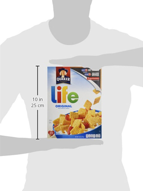 13 (Pack 1) Quaker Life Cereal, Original Ounce