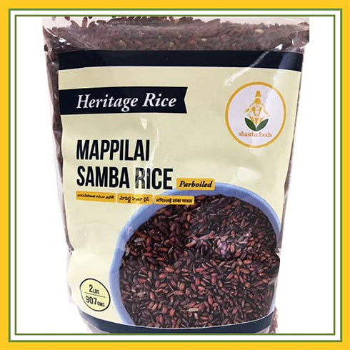 Shastha Mappilai Samba Rice (Pack of 2) Each 2 Lbs (B-P)