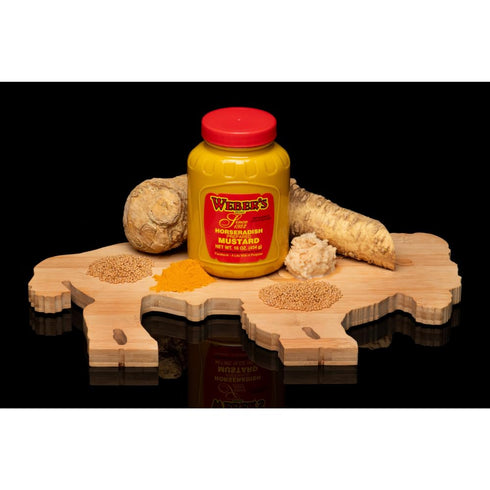 Weber's 16oz (2-Pack) 1922 Horseradish Mustard - | | Buffalos Iconic Mustard Since | Limited-Edition Buffalo Bills