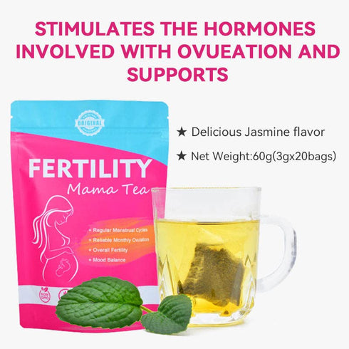 20 Hiherbs Natural Fertility Tea, for Women Fibroids Shrink Treatment, to Boost Fertility, tea bags Balance Hormone
