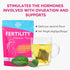 20 Hiherbs Natural Fertility Tea, for Women Fibroids Shrink Treatment, to Boost Fertility, tea bags Balance Hormone