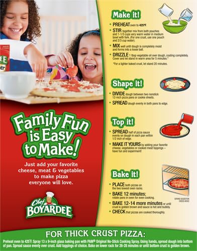 31.85 oz Chef Boyardee Cheese Pizza Maker