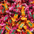 Assorted Mamba Candy Bulk Fruit Chews - Juicy Strawberry, Raspberry, and Orange