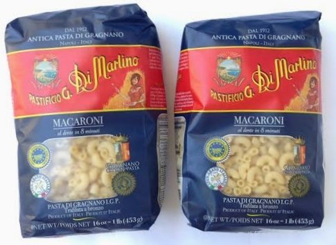 Pastificio G. Di Martino Italy Pasta - Macaroni 16 oz. (Pack of