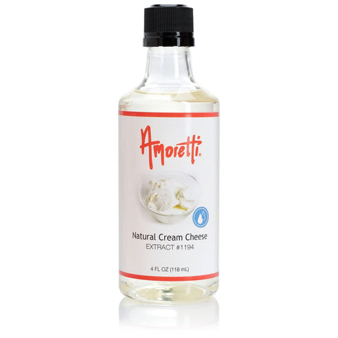 2 oz Amoretti - Natural Cream Cheese Extract Water Soluble - Highly Concentrated & Perfect For Pastry, Savory, Brewing