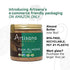 9oz Artisana Organics Raw Almond Butter, | No Sugar Added, No Palm Oil, Vegan, Paleo, and Keto Friendly