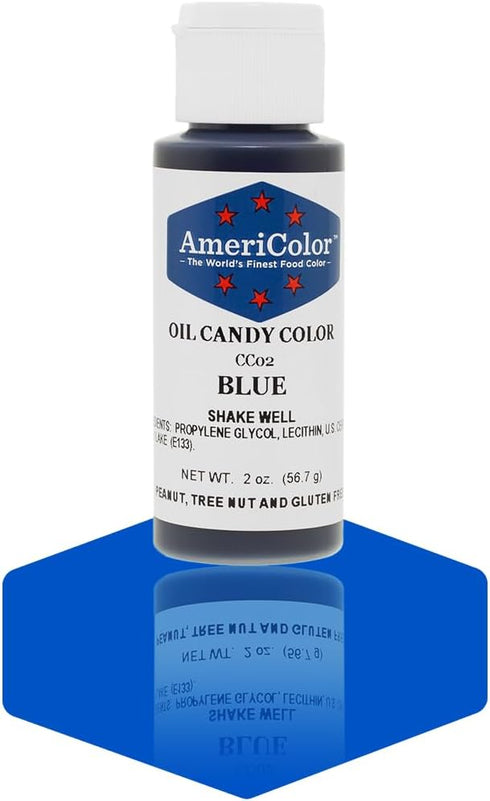 Americolor Candy Oil - BLUE, 2 OUNCE