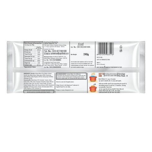 CHING'S 240 Secret, Singapore Curry Instant Noodles, Grams(gm)