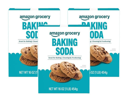 Amazon Grocery, Baking Soda for Baking and Freshening, 16 Oz (Previously Amazon
