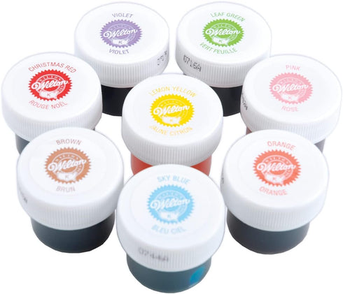 8-Icing Set Wilton Colors