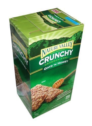 Nature Valley Crunchy Granola Bars Oats 'N Honey - 96 Bars by