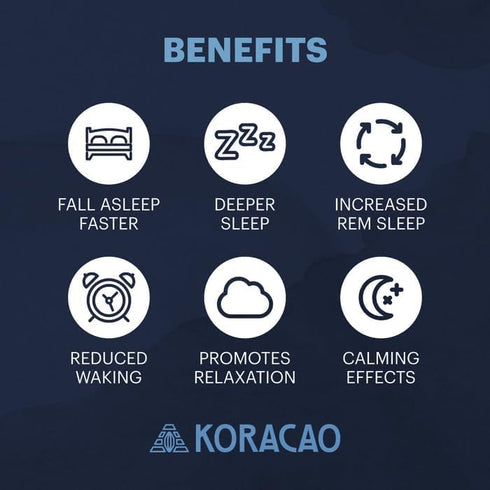 300g (30 KORACAO Sleep Elixir Cacao Blend Ceremonial-Grade Cocoa Drink with Magnesium, L-Theanine, Reishi, Melatonin
