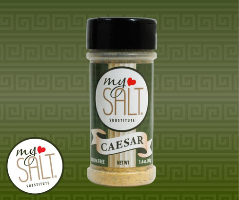 MySALT Caesar Seasoning and Salad Dressing Mix Sodium-Free Very Low Potassium