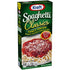 8 oz (Pack 6) Kraft Spaghetti Classics Tangy Italian Spaghetti, Spices, & Parmesan Cheese Meal Mix, Box