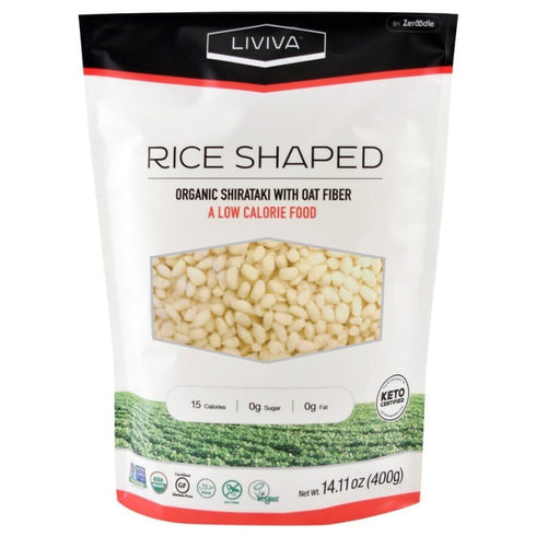 2 (1 1 36.67 oz) LIVIVA Shirataki Konjac Variety Pk Noodle Pk Rice Fettuccine - Diabetic-Friendly Low Carb, Low Calorie