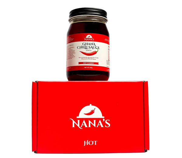 Nanas Kitchen Nana Shito Ghana Chili Sauce - Shito Made with Fresh Chili, Shrimp