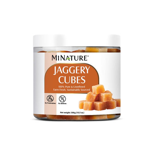 mi nature Jaggery Cube| 100% Pure & unrefined Farm Fresh Sugarcane Gur/Gud