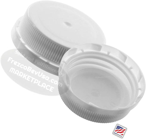 FIJIAN MADE 64 Oz (Pack 20 64 Oz Jugs Bottles Of x Ea) With White Tamper Evident Screw Caps Great for Homemade Juices