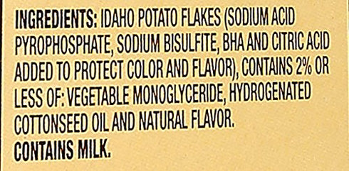 26.7 Hungry Jack Instant Mashed Potatoes, Naturally Flavored - Family Size Ounce Box