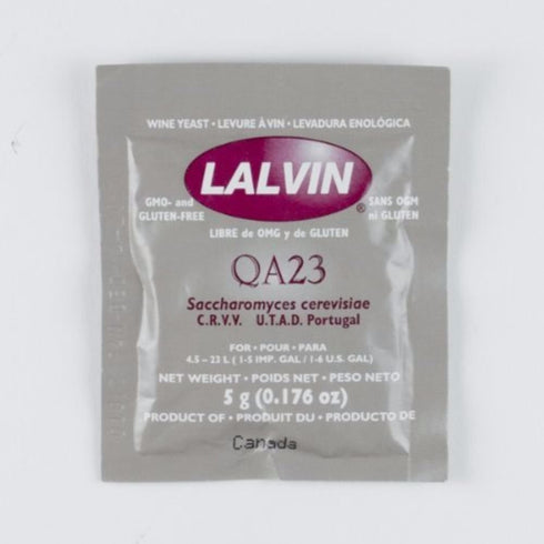 Lalvin QA23 White Wine Yeast, 1 Pack