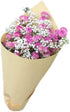 HXSCOO Bouquet Flowers Roses Bouquet of Natural Air Dried Nordic Wind Home Living Room Decoration Small and Fresh
