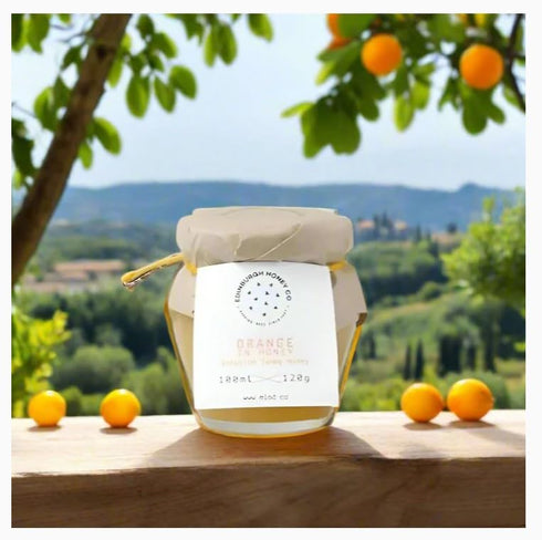 Metr Set 2 100 ml Edinburgh Honey Co., of Jars, Scottish Orange-Infused Honey, Each