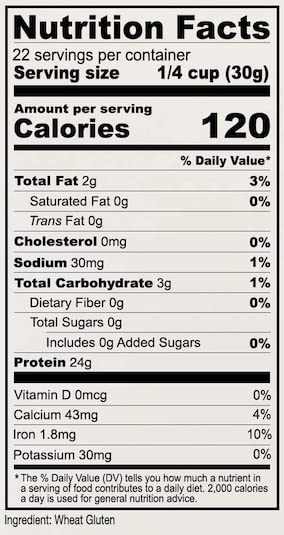 1.5 lb, Anthony's Vital Wheat Gluten, High in Protein Flour, Vegan, Non GMO, Keto Friendly, Low Carb