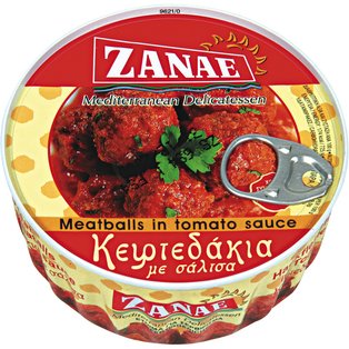 Zanae Greek Meatballs in Tomato Sauce 280g