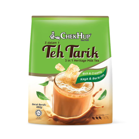 Chek Hup Teh Tarik 3 In 1 Instant Milk Tea Beverage/Fragrant Black Tea With
