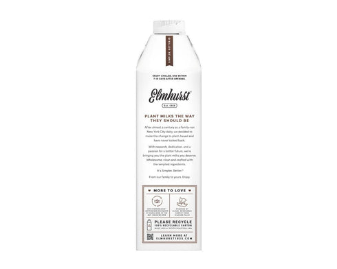 32 Oz Elmhurst, Milked Oats Chocolate, Fl