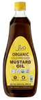 Jiva Organics Organic Mustard Oil 1 Liter Bottle (33.8 Ounce) - Non-GMO,